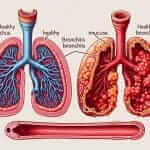 Bronchitis Illustration