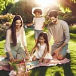 Family Picnic in the Park