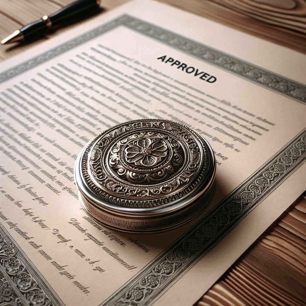 Formal Document Approval