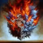 Go Down in Flames Illustration