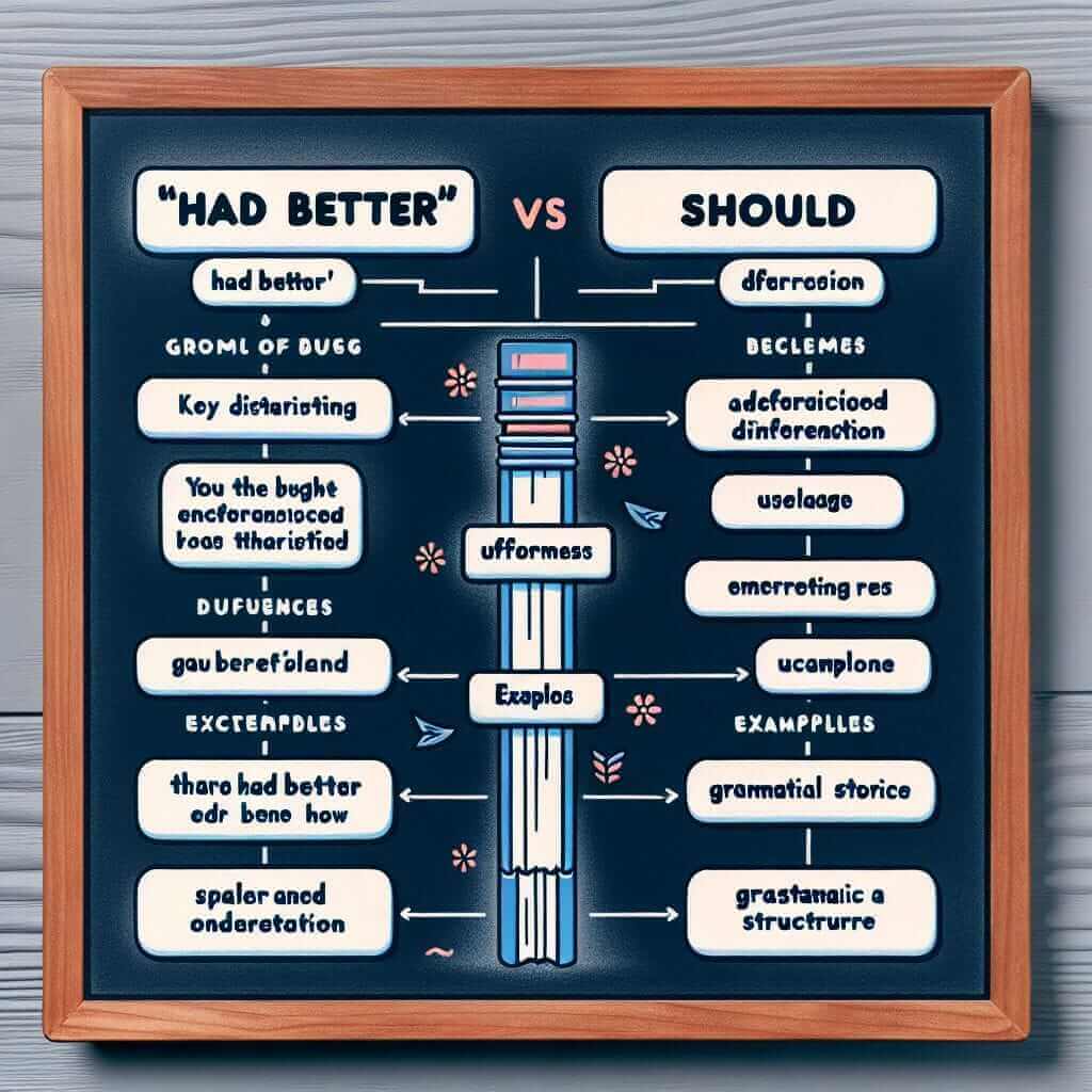 Had Better vs. Should