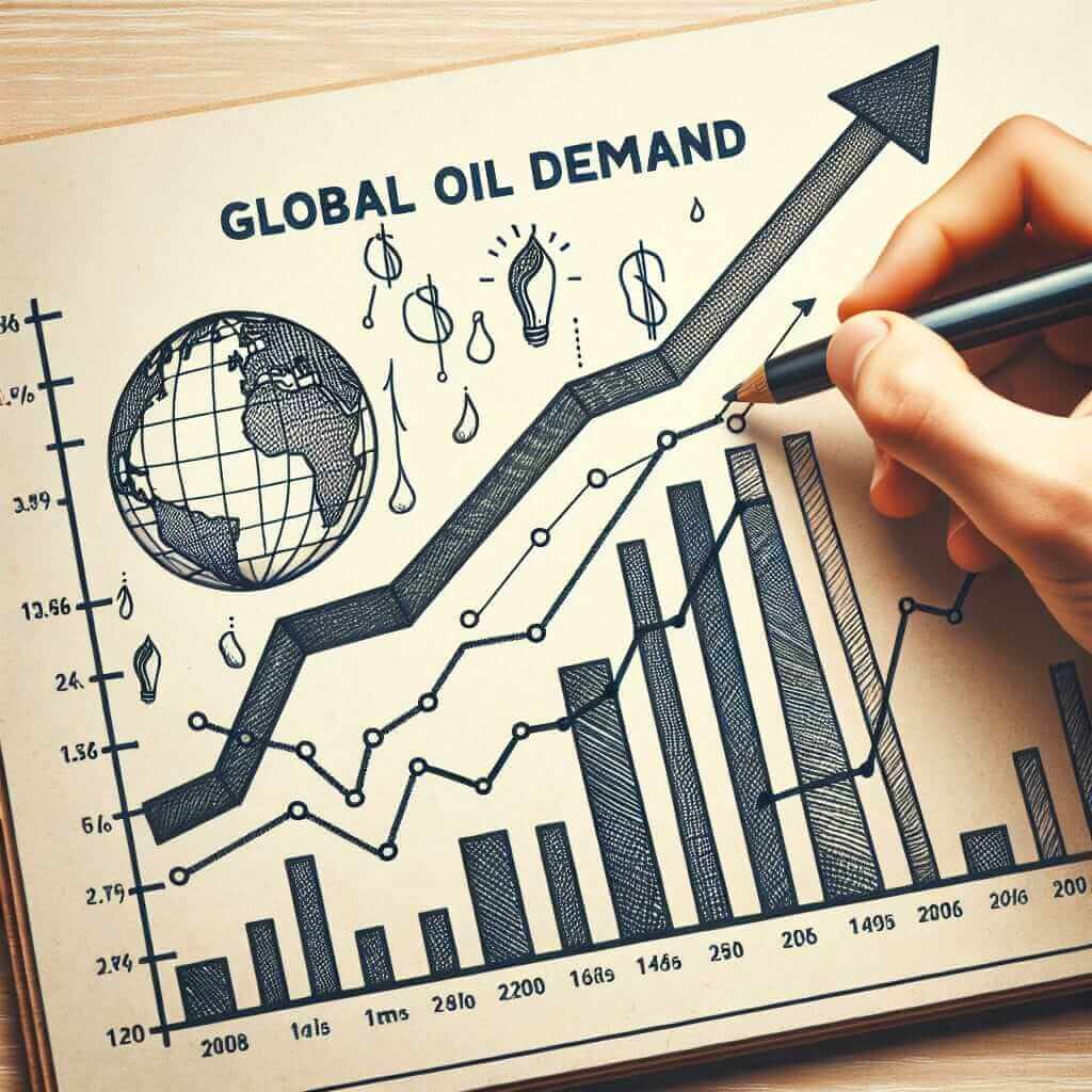Increasing Oil Demand Chart