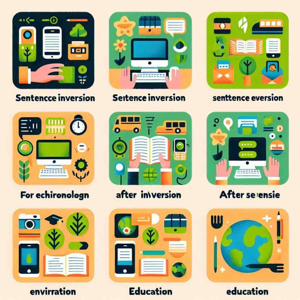 Inversion Examples in IELTS