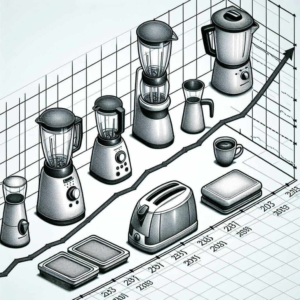 Kitchen Gadget Sales Trends (2000-2023)