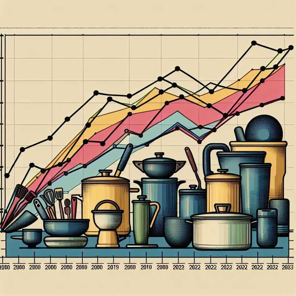 Sales Trends of Kitchenware (2000-2023)