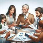 Parents and teachers meeting