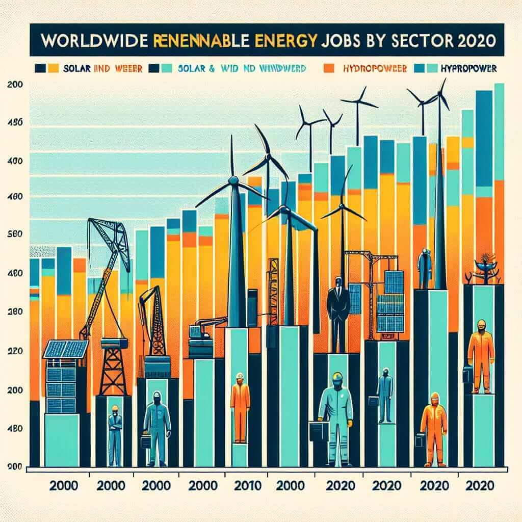Renewable Energy Jobs by Sector