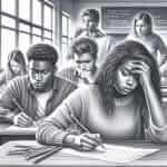Students Taking Standardized Test