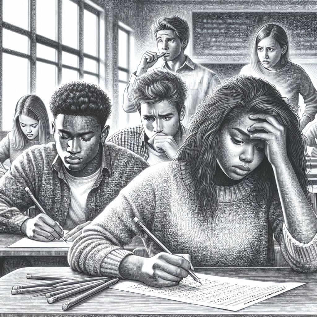 Students Taking Standardized Test
