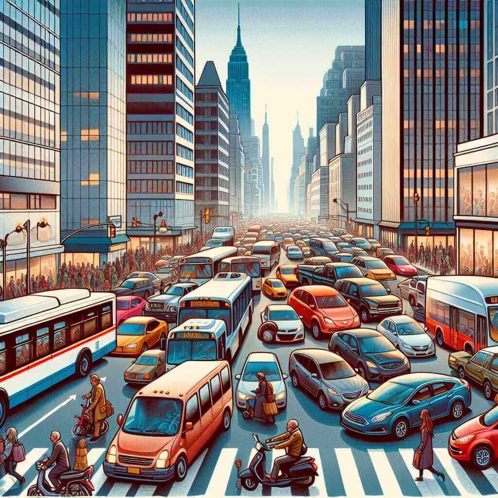 Traffic Congestion in City