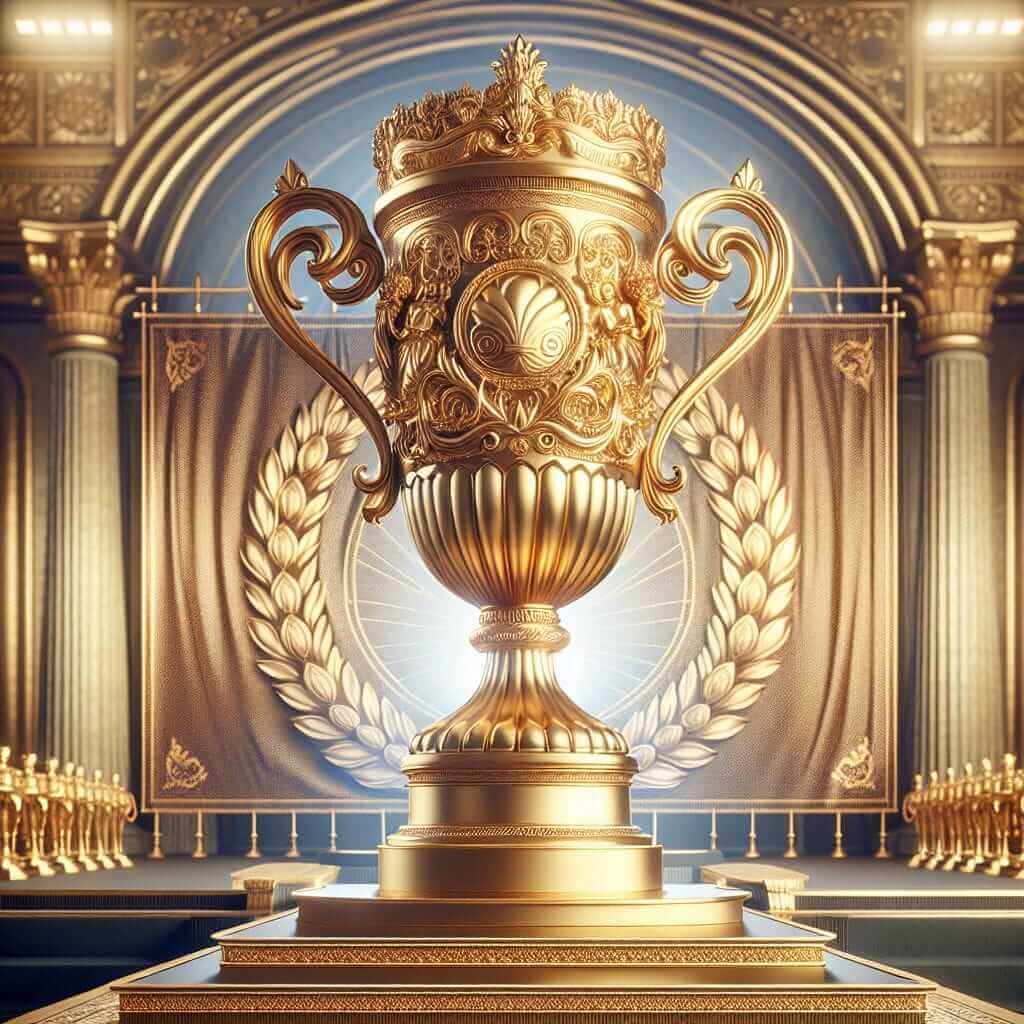 a trophy symbolizing accomplishment and pride