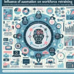 Automation and workforce retraining infographic