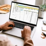 Managing a budget spreadsheet