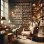 Cozy Café Reading Corner