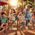 Children Playing in Park
