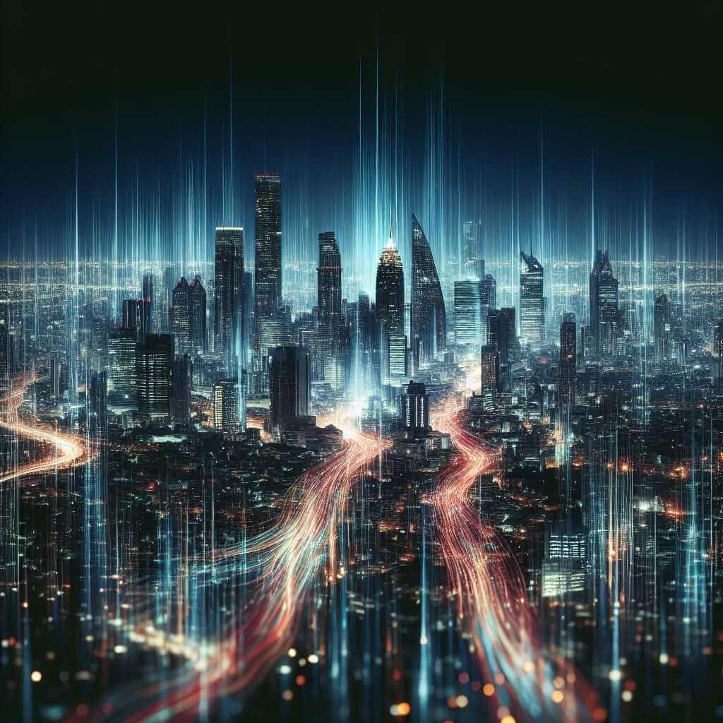 City Skyline at Night