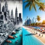 City vs Beach Vacation