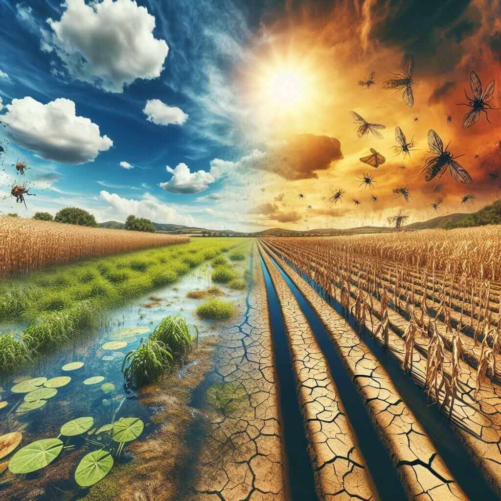 Climate Change Impact on Crops