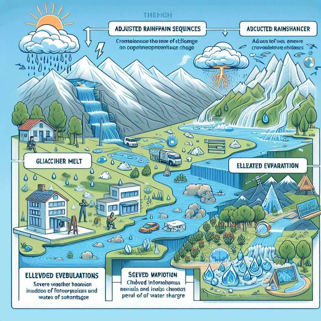 Climate change impact on freshwater