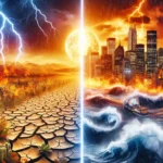 Climate change effects on weather