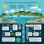 Climate change impact on water quality