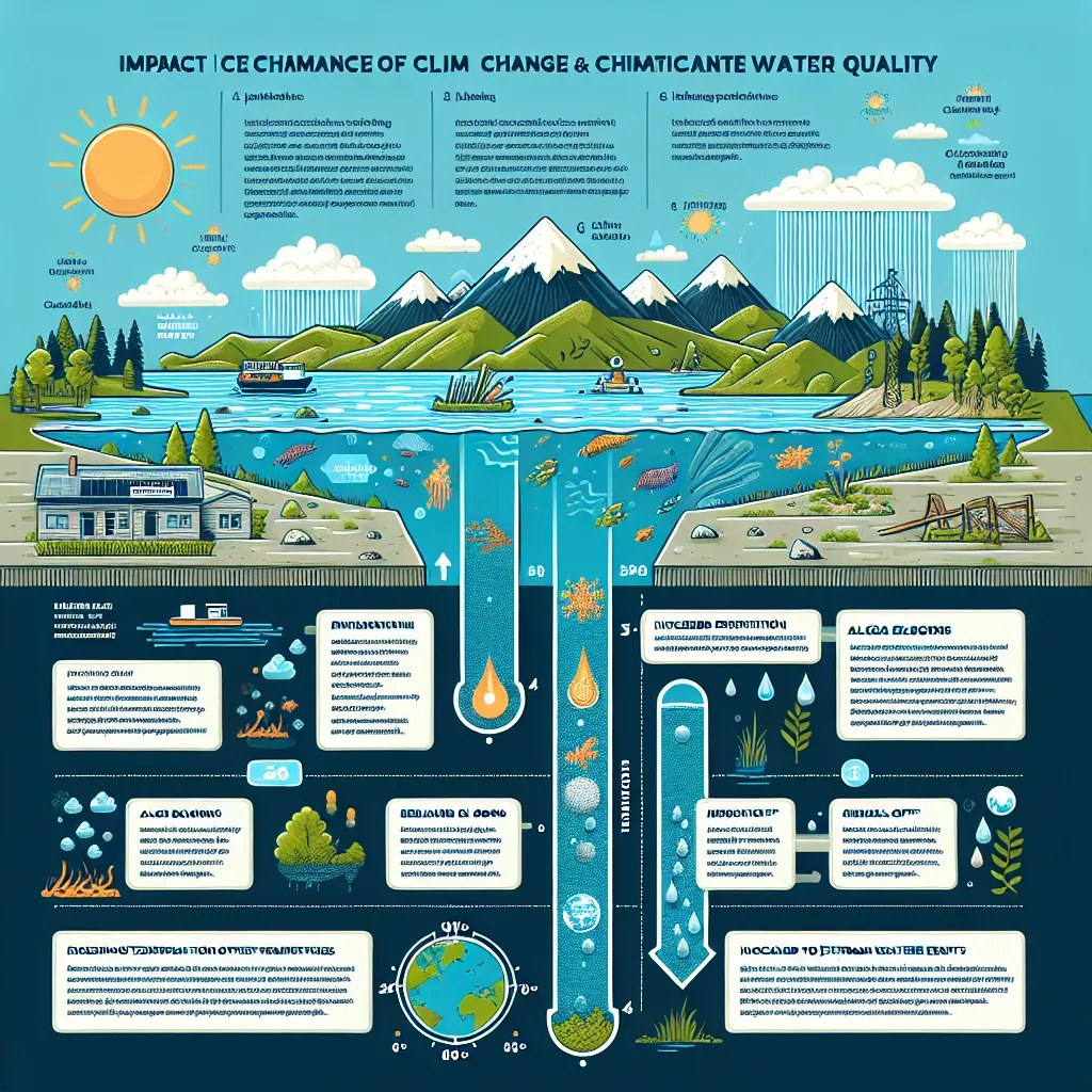 Climate change impact on water quality