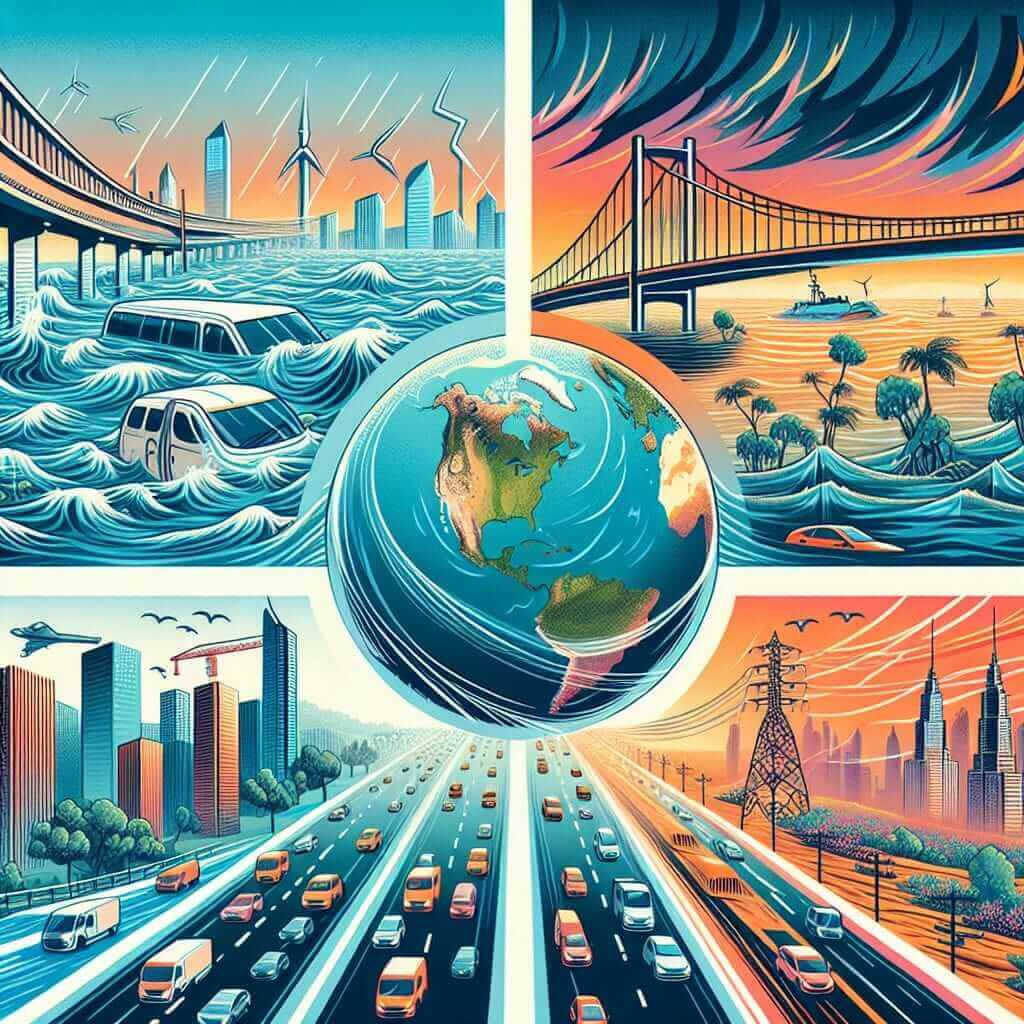 Impact of climate change on infrastructure