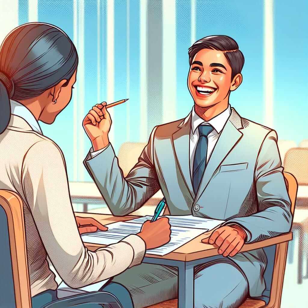 Confident IELTS Candidate