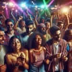 Crowded Music Festival
