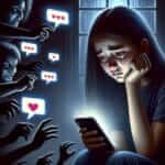 Cyberbullying Illustration