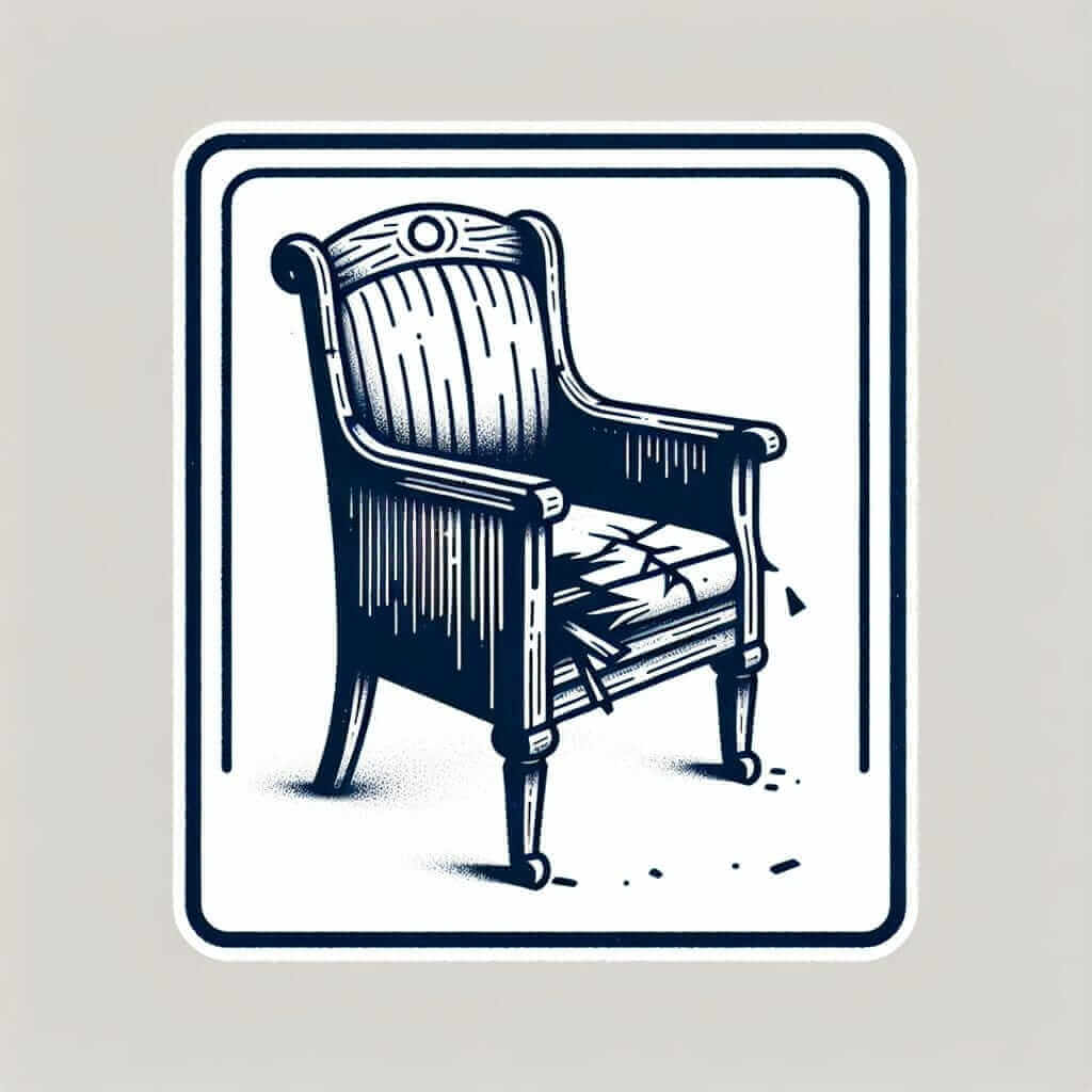 damaged furniture
