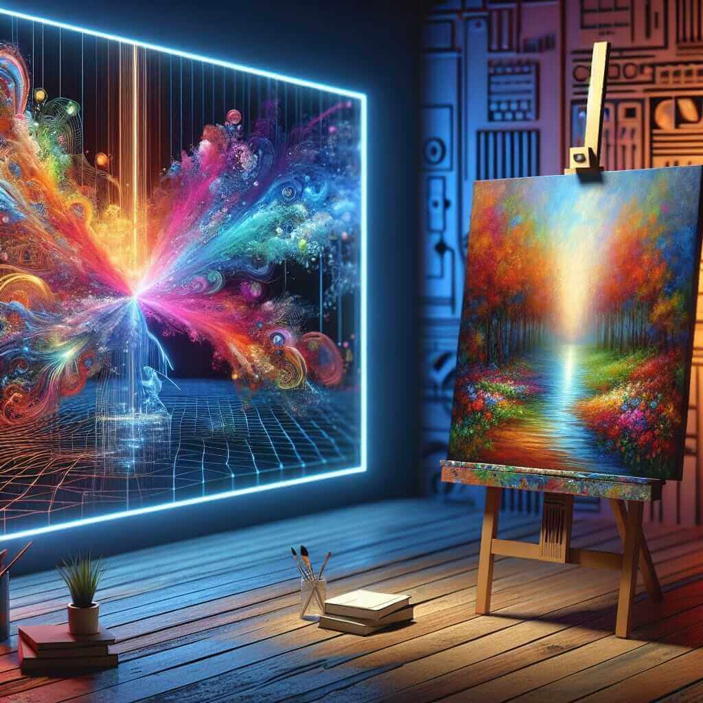Digital Art vs. Traditional Art