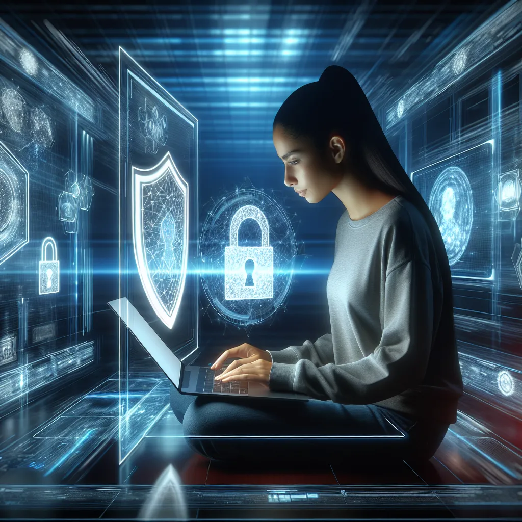Digital privacy protection concept