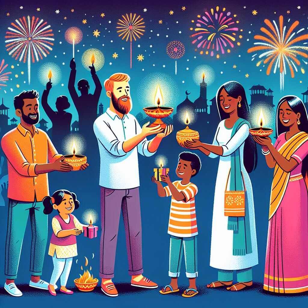 Diwali celebration