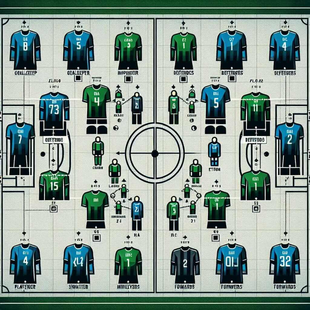 Football Positions Diagram