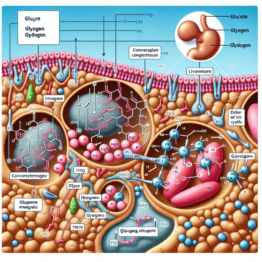 Glycogen Storage in Human Body