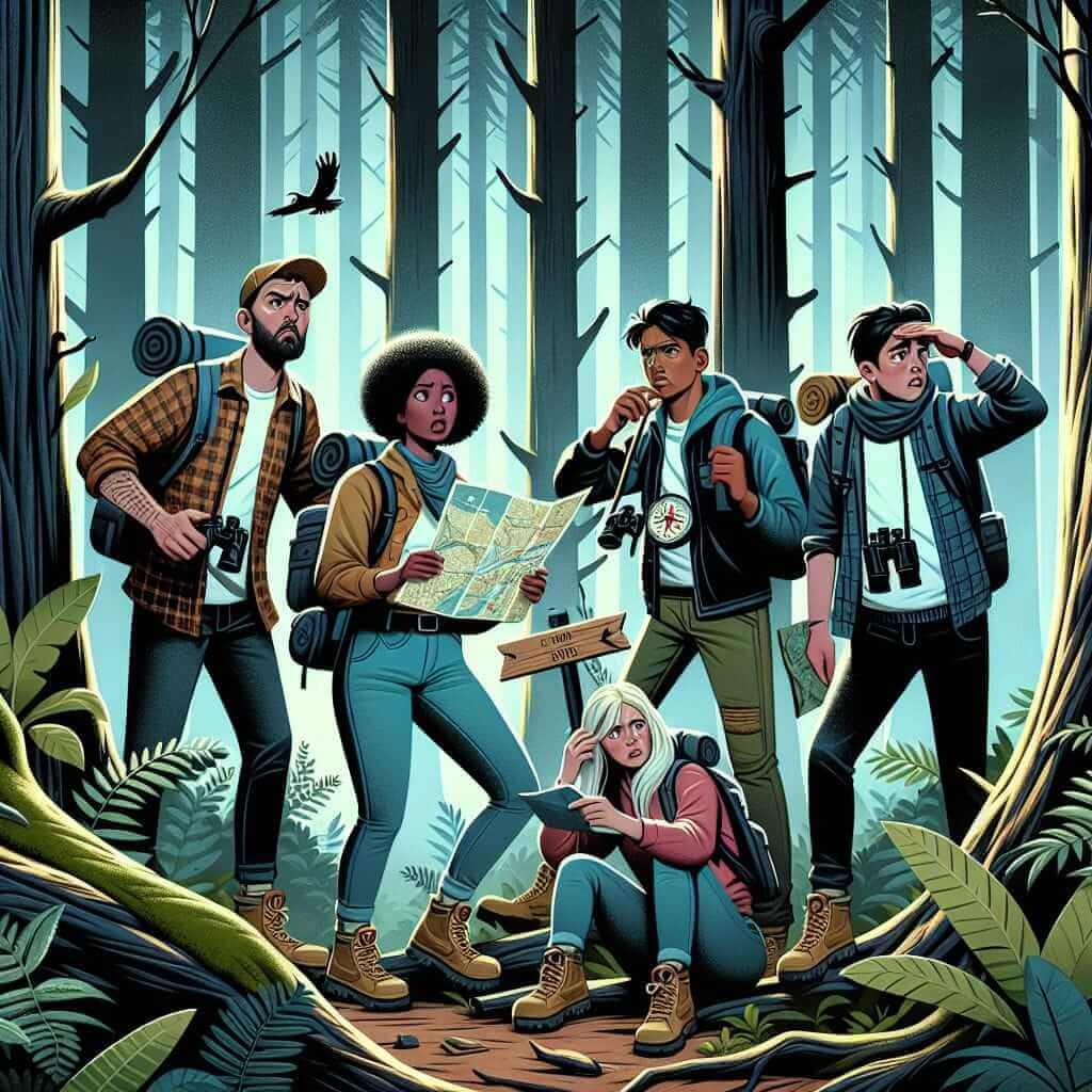 Lost in the forest