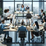 Hybrid work environment benefits