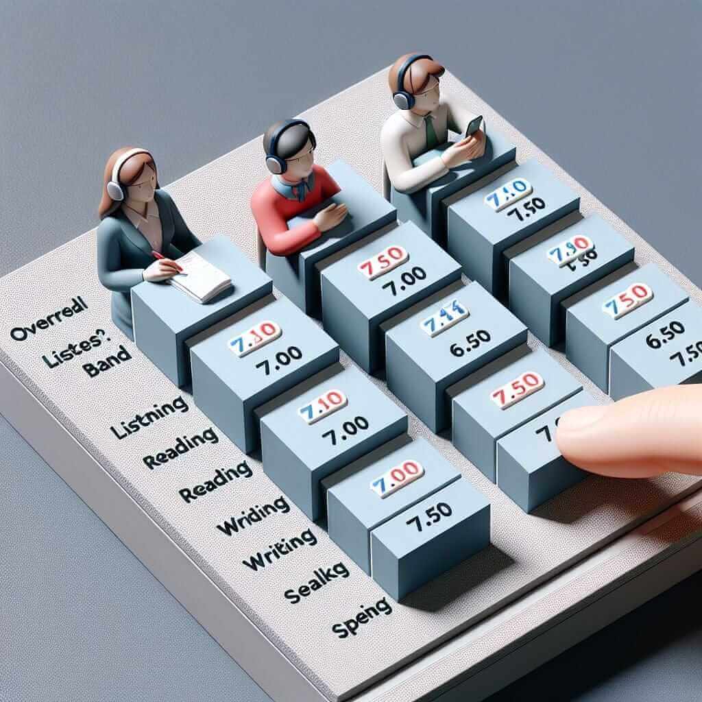 IELTS Band Score Calculation