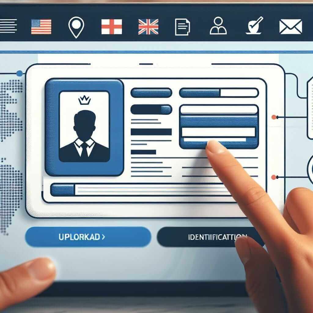 IELTS ID Upload Section
