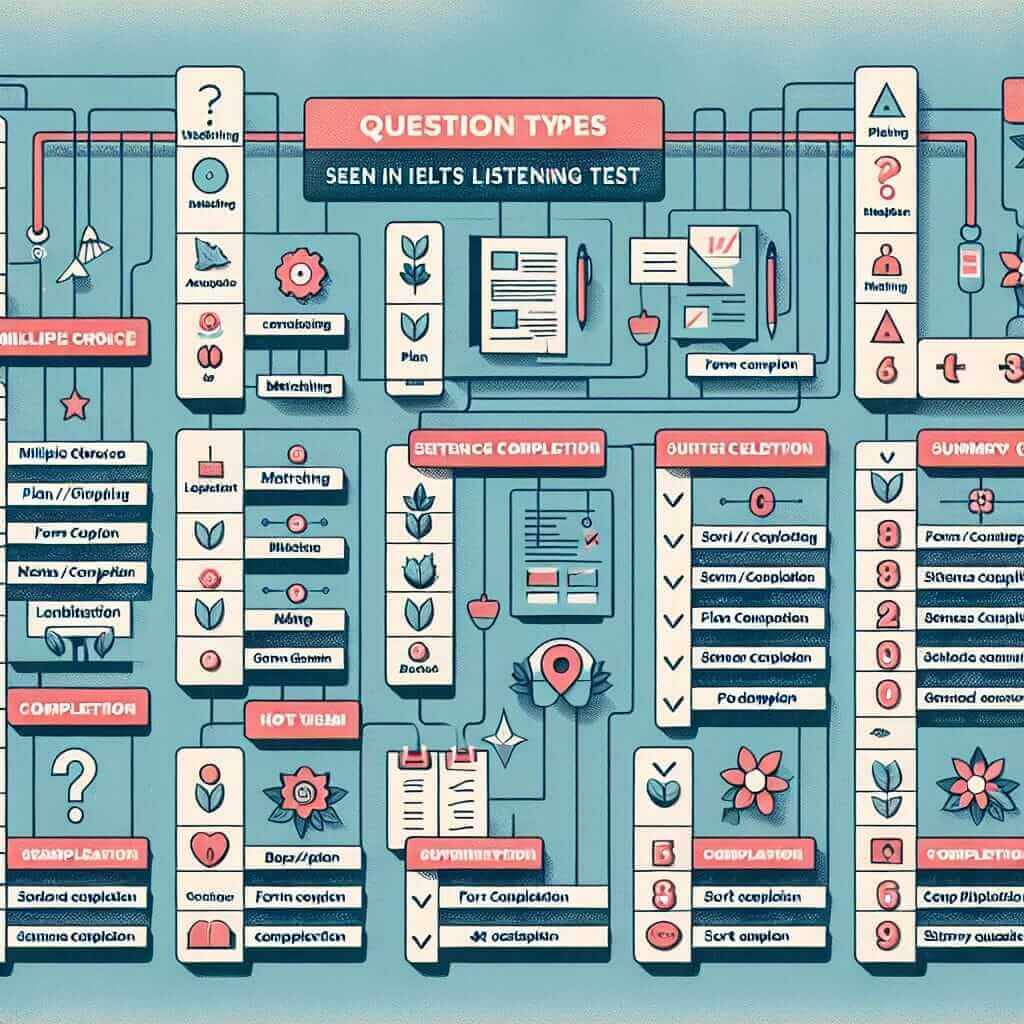 IELTS Listening Test Question Types
