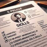 IELTS Scores on a Resume Example