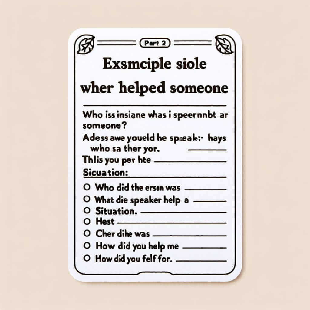 ielts speaking example