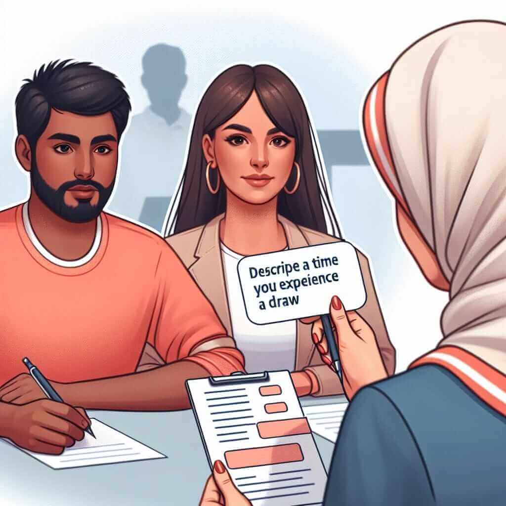 IELTS Speaking Test - Describing a Draw