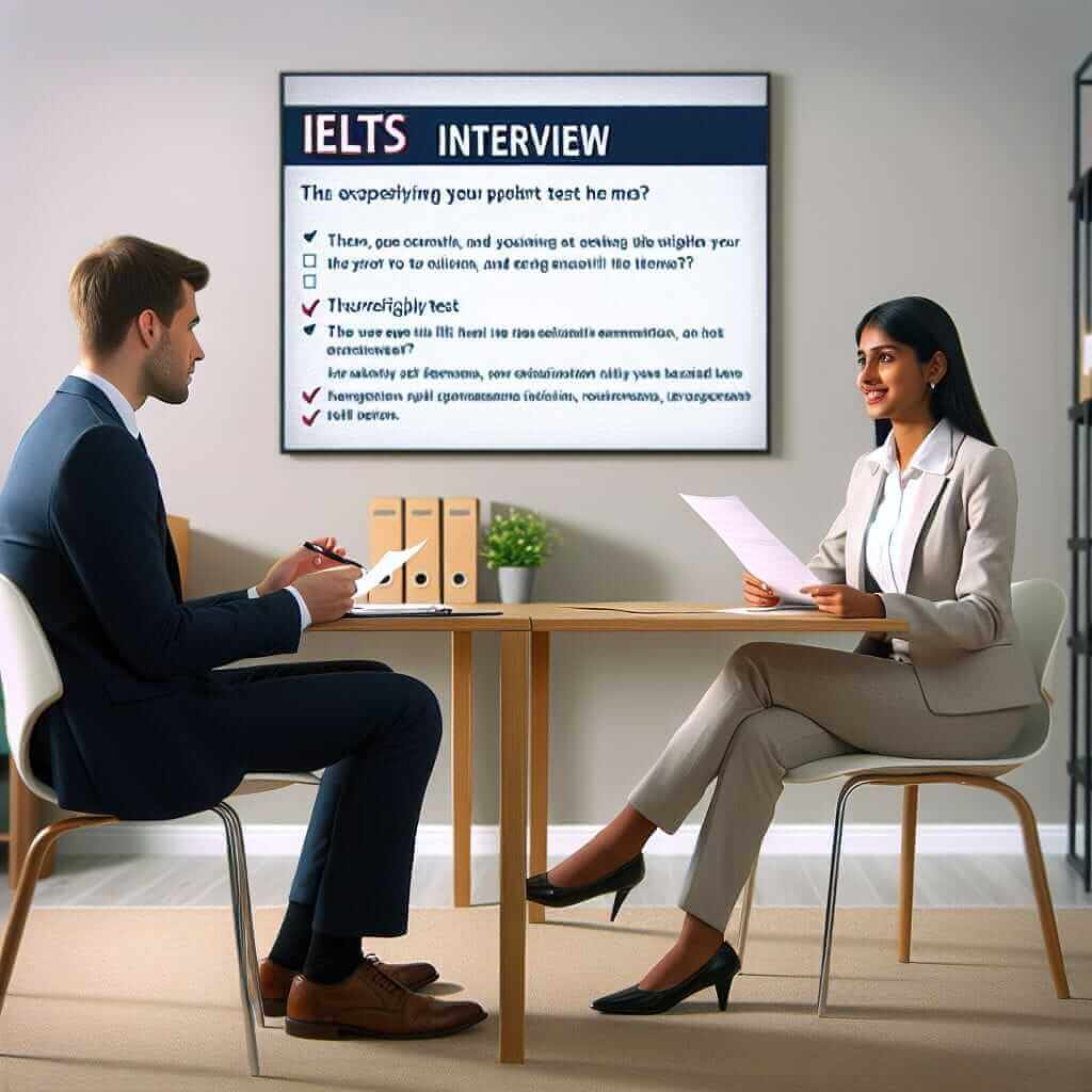 IELTS Speaking Test Example