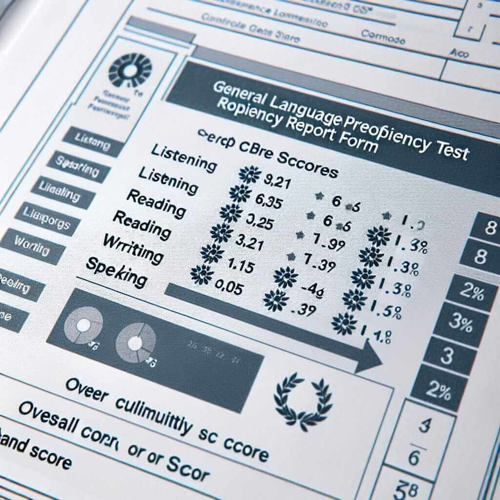 IELTS Test Report Form