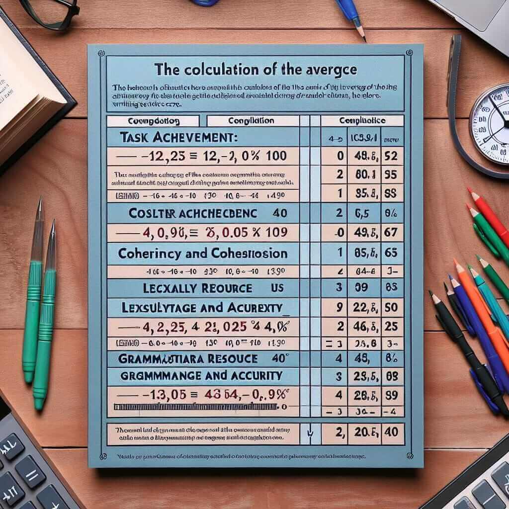 IELTS Writing Band Score Calculation
