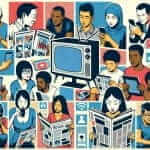 The influence of mass media on cultural norms