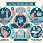 Mental health tips infographic