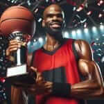 Michael Jordan Celebrating
